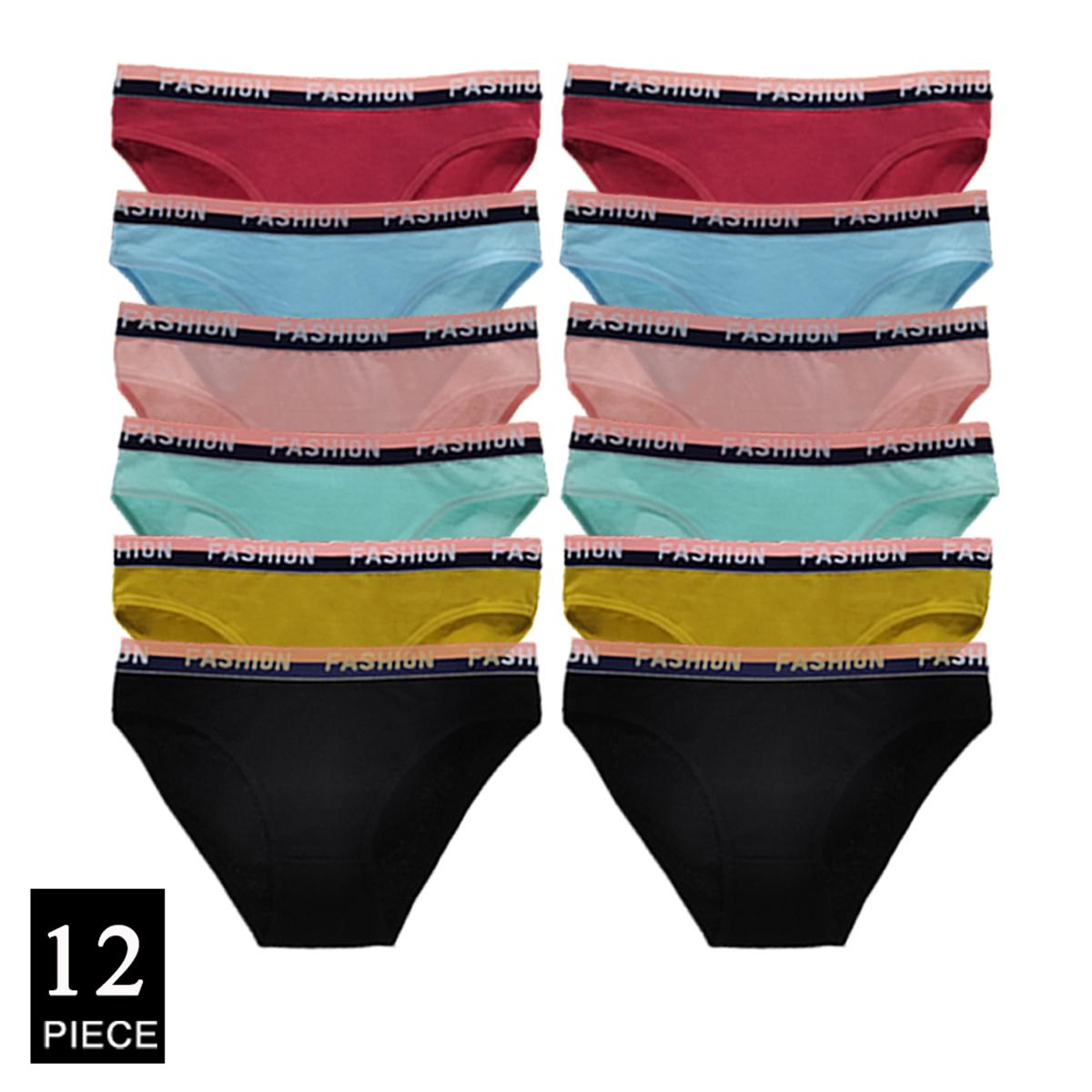 

Женское нижнее белье Женские хлопковые сексуальные трусики Слипы С низкой посадкой Милые для девочек Дамские трусики Женское белье 12 шт./компл. XL