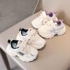 Spring Kids Breathable Mesh Sneakers Boys Girls Soft Sole Dad Shoes Fashion Casual Running Shoes For Children