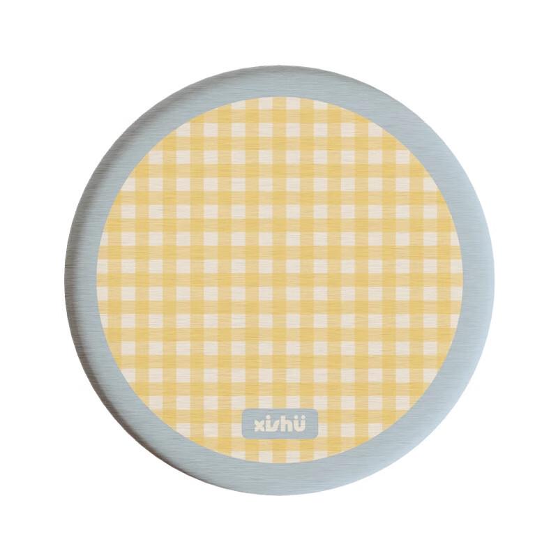 Changbaosen Round Diatomaceous Earth Absorbent Coaster Set