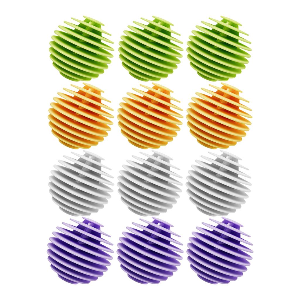 Anti-tangle Oval Laundry Balls Solid Cleaning Balls Household Washing Machine Laundry Balls Reusable Clothes Cleaning