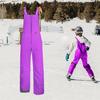 Women Overalls Front Zipper Waterproof Adjustable Shoulder Strap Thermal Windproof Sleeveless Anti-static Plus Size Pockets Outdoor Jumpsuit