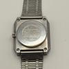 Used [Battery Replaced] Working Item RADO Watch Men's Date Quartz Silver Black