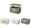 Foldable Wooden Lid Camping Storage Box & Extendable Picnic Table