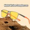 Neutral Fashion Ultra-Light Sports Models Night Vision Anti-Blue Light Glasses Outdoor Driving Riding Night Vision Sunglasses