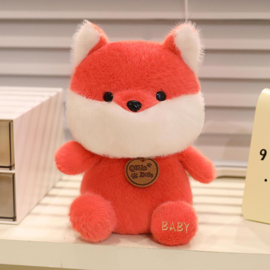 Xiang Dundun Happy Land Raccoon Plush Doll - Cute Trendy Desktop Companion
