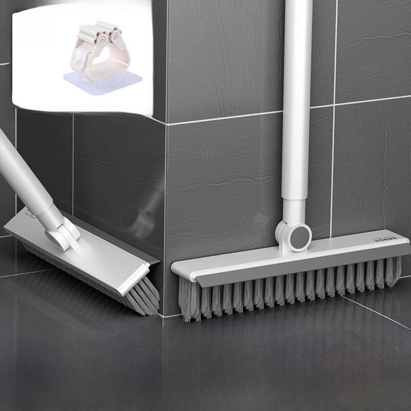 Long Handle Bathroom Hard Bristle Floor Brush for  Cleaning Toilet Cleaning Multi-Functional Household Floor Cleaning Tool