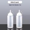 ZISIZ Squeeze Sauce Bottle for Dressings