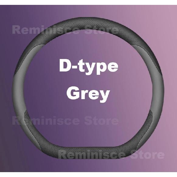 Leather Car Steering Wheel Cover for Ford Fiesta MK6 MK7 ST 2002-2024 Focus Auto Steering Wheel Cover Ford Fiesta Accessories