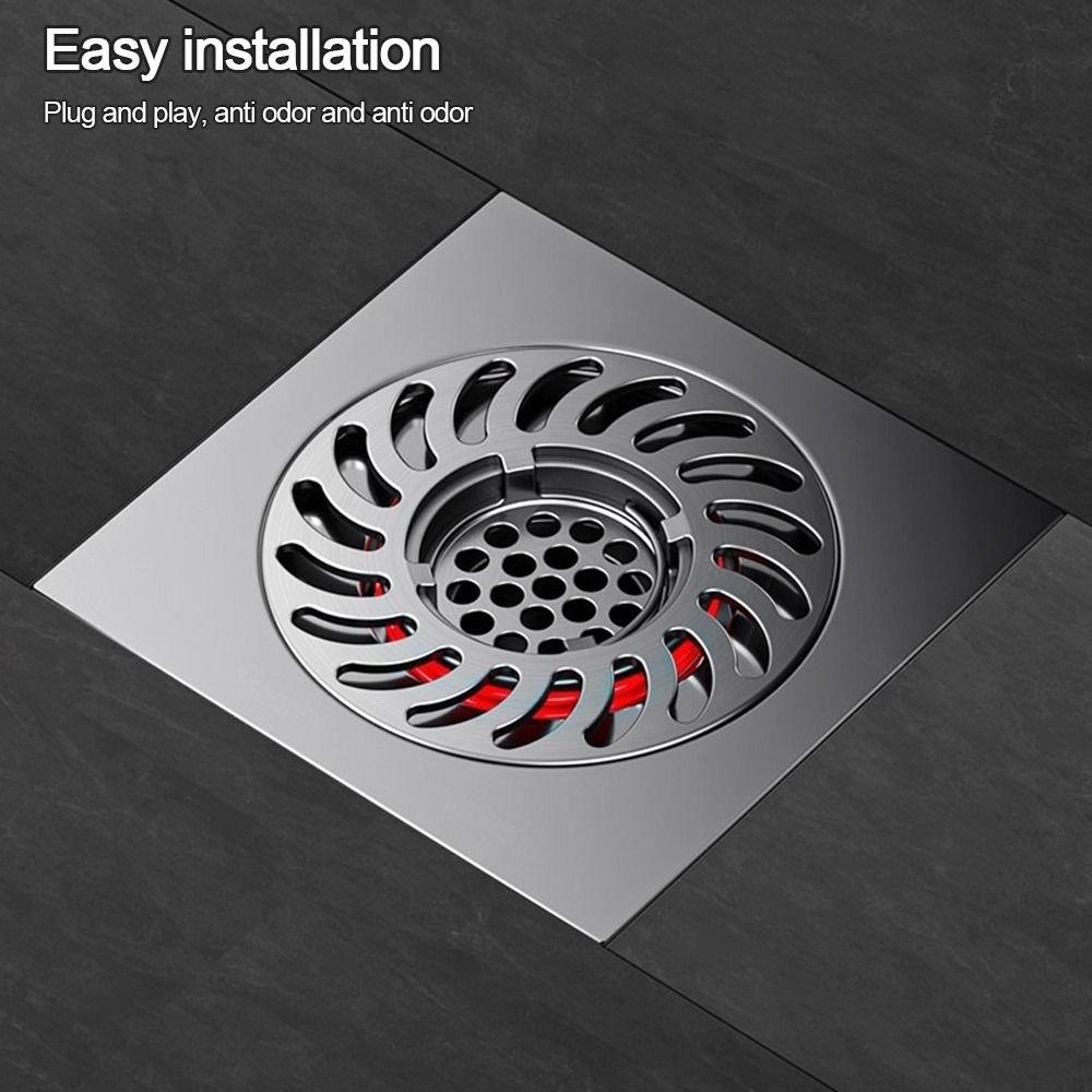 Insect Proof Floor Drain Core Metal Basin Drain Filter Removable Seal Stopper  Water Drain Supplies