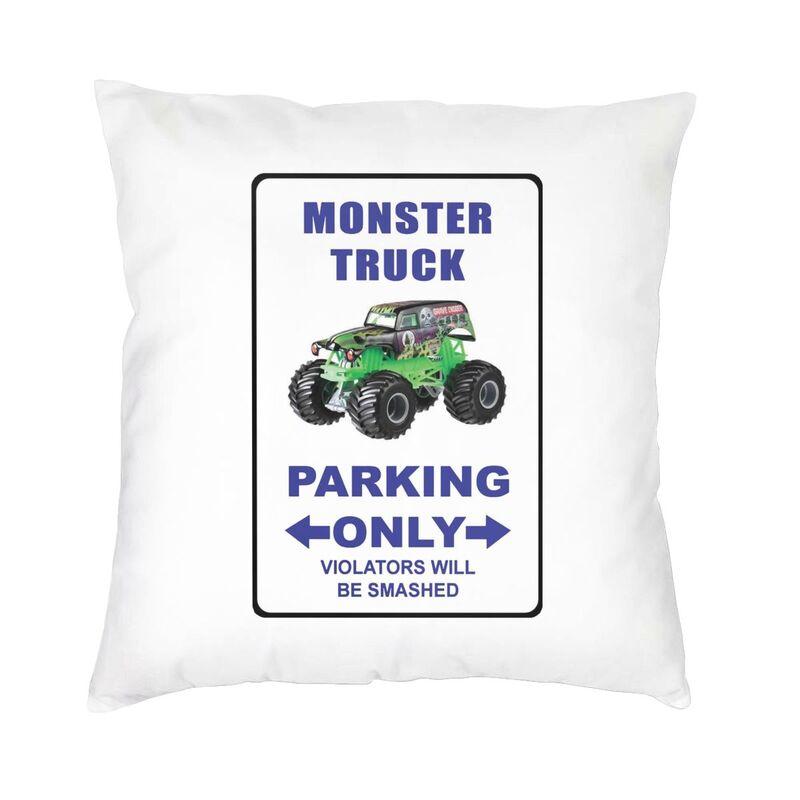 Monster Jam Grave Digger Monster Truck Square Pillow Cover Home Decor Cushions Throw Pillow Living Room Doublesided Printing