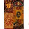 Bohemian Sun Tapestry Color Face Backdrop Home Party Bedroom Decoration Background Cloth Tapestry Perfect Art Gifts For Friends