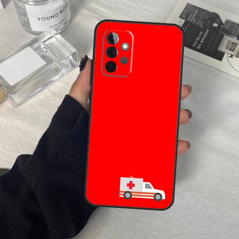 

EMT EMS Ambulance Case For Samsung Galaxy A55 A35 A15 A52 A32 A12 A16 A26 A36 A56 A53 A33 A13 A14 A34 A54 A17 Samsung A23