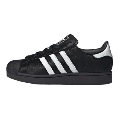 Superstar 2 Black Pony Hair Women Sneakers Core-Black Cloud-White JH9475