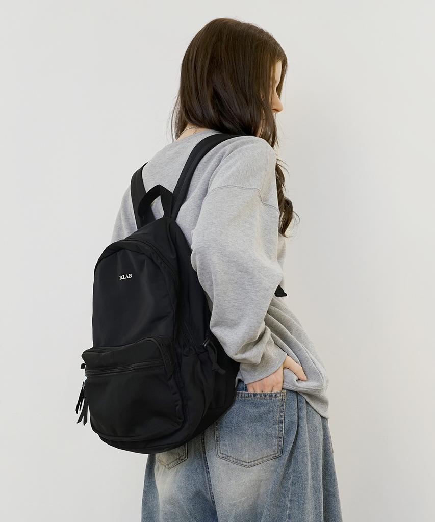 D.Lab Peg Backpack - Black + Free O-Ring Keyring