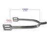 Traditional U Shape English Equestrians Spurs Light Weight Design With Zincs Alloy Construction For Horseback Training