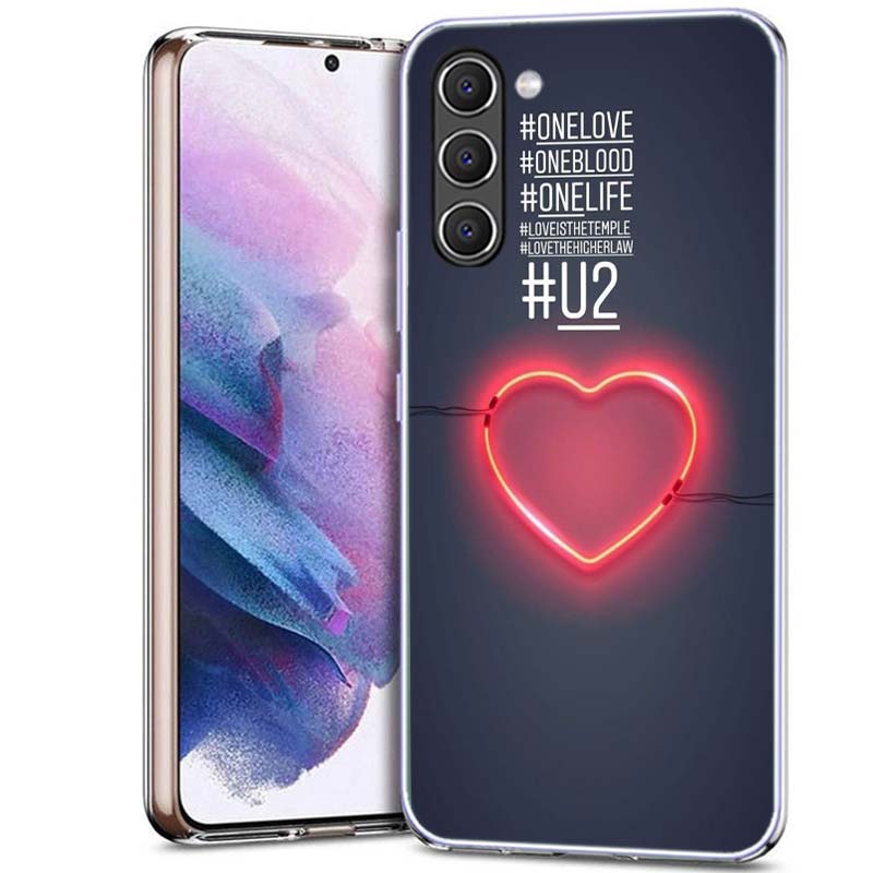 Band U2 Phone Case for Samsung A54 A14 A24 A34 A17 A37 A57 A55 A35 A25 A15 A13 A23 A33 A53 A07 A05S A04S A03 A73 Galaxy Note 20