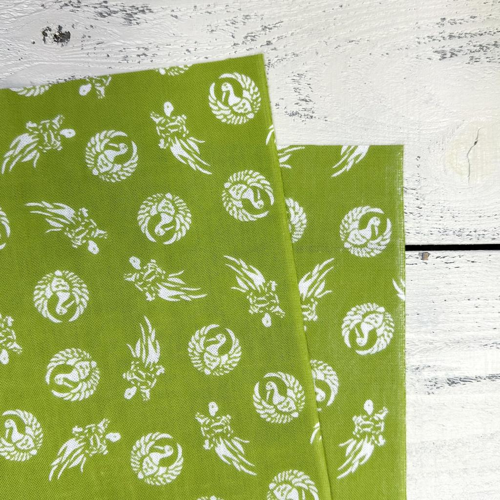 Daiko Sangyo Japanese Pattern Tenugui Hand Set of Made in Auspicious Small Pop 33 x 90cm (Tenugui Towels), 3, Japan, Pattern, Colors, Approx.