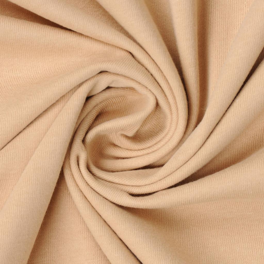 Premium jersey fitted sheet 190x210, 200x220x20 dark beige_16 matex