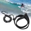 TPU Coiled Spring Waist Safety Rope Outdoor Surfboard Water Sport Surfboard Leash Comfortable Surfboard Leash Easily Use