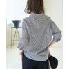 ROPE PICNIC Silk Blend Blue Can Be Used As a Sweater Women's Shirt, (44),