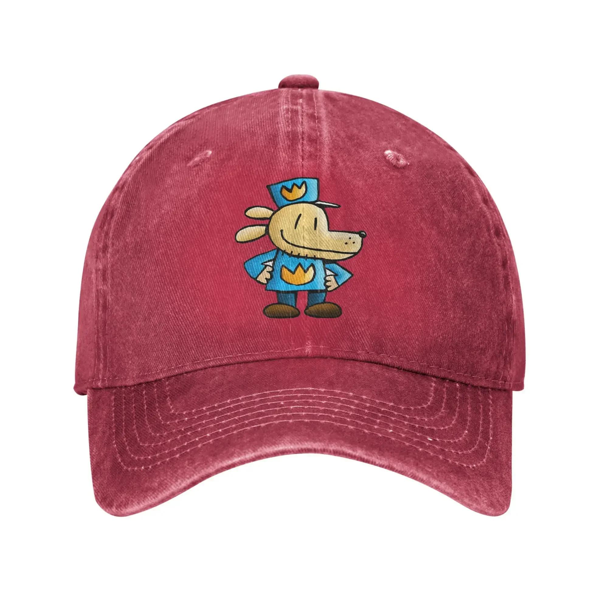 

DogUnisex Sun Baseball Cap Fanart Unisex Adult Custom DIY Hip Hop Hats Summer Casual Hunting Camping SunProof Snapback Cap One Size