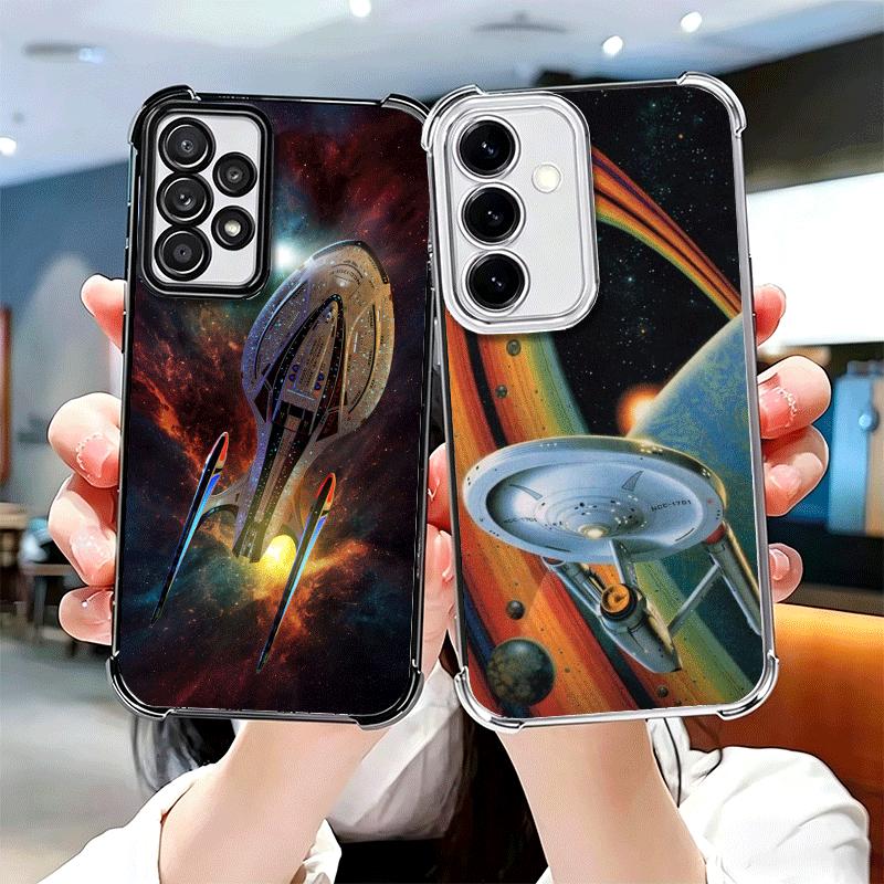 Star Movie T-Trek Soft Phone Case For Samsung A17 A27 A07 A37 A57 A16 A56 A15 A55 A14 A54 A13 A53 A26 A36 A25 A35 A24 A34 A23 A3