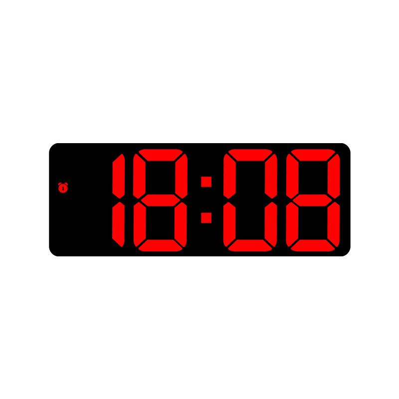 Colorful Creative Multi Function Electronic Clock Simple Large Screen Clock Alarm Clock Student Clock Multiple Mirrors