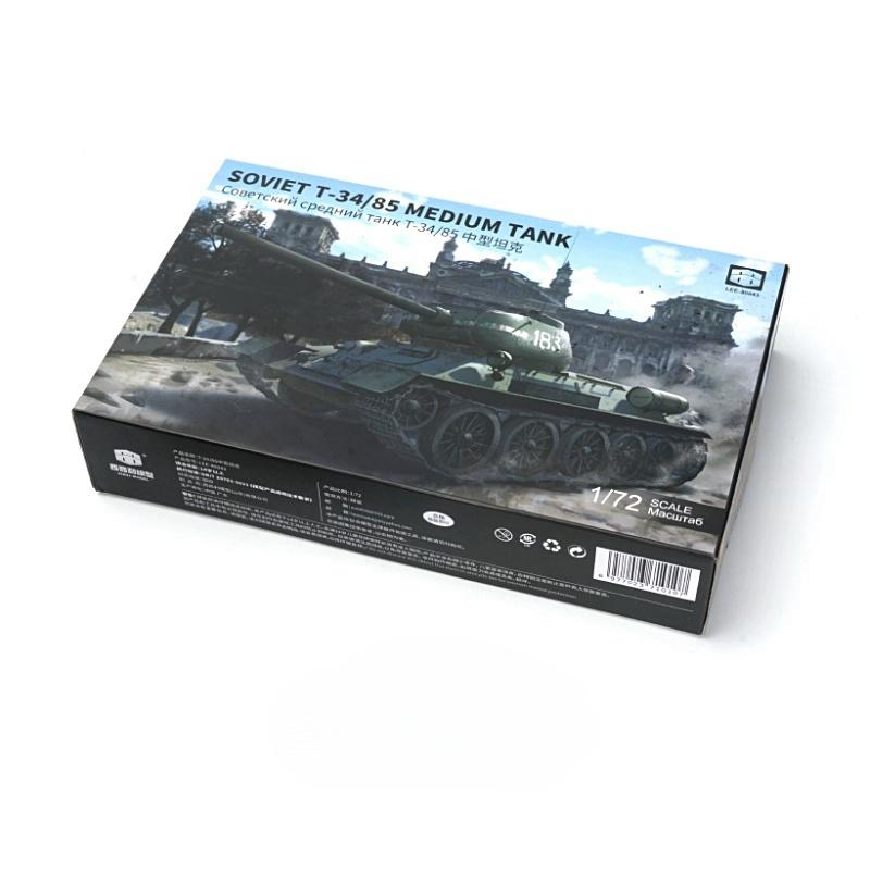 LEE 1/72 Soviet T34/85 Medium Tank Military Assembly Model