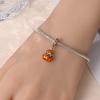 Delicate Cute Copper Metal Squirrel Pumpkin Easter Series Dangle Charm Bead Component Compatible With Authentic Original Bracelet High Quality Fine