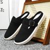 Fashion 2025 Summer Men's Closed-Toe Slip-On Slides Breathable Casual House Shoes Comfortable Outdoor Fashion Footwear for Daily Wear