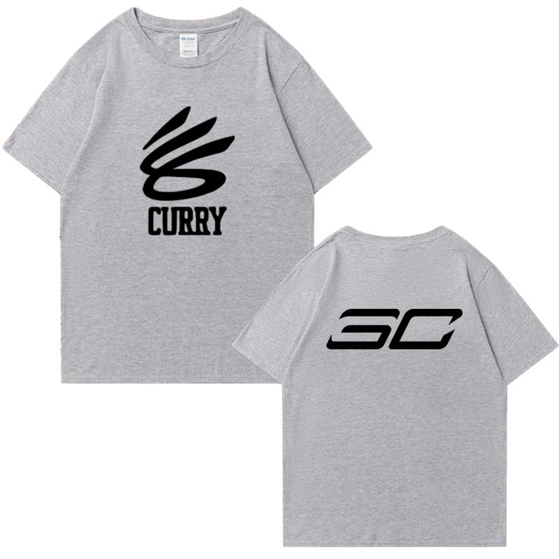 2025 Jinzhou Warriors Curry 30 Basketball train Double Sided Printed Oversized t-shirt Men Women Cotton Unisex Summer clothing