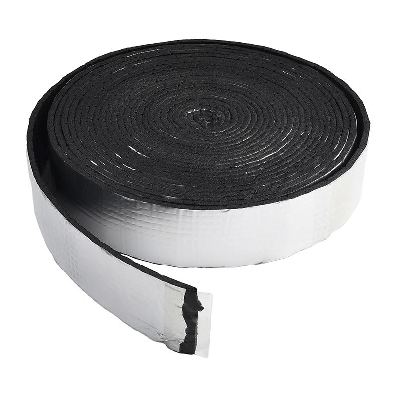 5cmx10m Pianka Ochrona przed mrozem do domu Izolacja rur ogrodowych Owijka Zewnętrzna Samoprzylepna Idealna do rur z ciepłą i zimną wodą