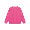 Li Ning Sweatshirts Unisex Vibrant Pink Crew Neck Moderate Cardigan AWDT237-5