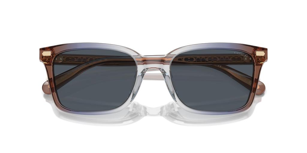 Sunglasses HC8398U CR630 PECAN BLUE GRAY GRADIENT 54 [Coach] Men's