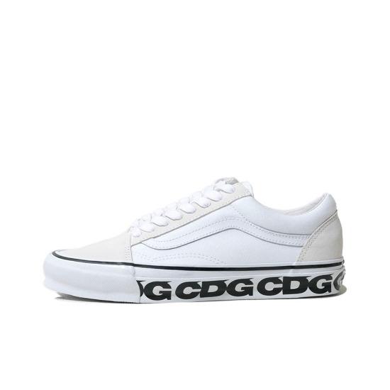 

Vans Comme des Garçons x OG Old Skool LX Sidewall - White VN0A4P3XQLZ EU 39 белый