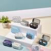 New 1PC  Cartoon Cat Floral Jewelry Tin Case Sealed Jar Packing Boxes Hairpin Candy Flip Storage Box Small Storage Cans Gift Box
