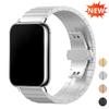 Bracelet en Acier Inoxydable Pour Xiaomi Mi Band 9 Pro 8 Pro Bracelet Métal Business Pour Redmi Watch 4/5 Accessoires de Bracelet Correa