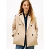 Тренчкот Женский Cybil Nylon Hybrid Coat (WW0WW24332) Бежевый/белый