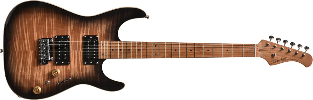 

Bacchus IMP24 Electric Guitar Stratotype Universe Series Bacchus FMH-RSM/M N-BK-B