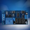 DC 12V Cycle Delay Timer Switch Adjustable Relay Module Board Infinite Loop with LED Display
