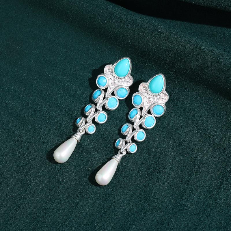Yong Nuo Vintage Retro Jewelry: High-End, Colorfast Antique Earrings