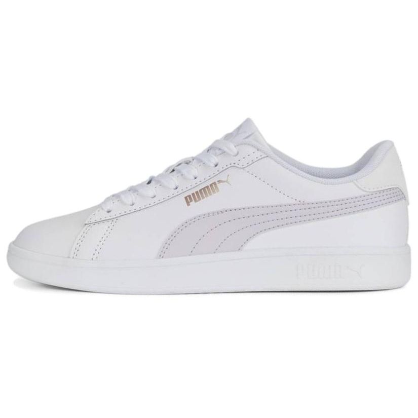 Puma Smash 3.0 Low Top Sneakers Unisex Sneakers White Purple 390987-08