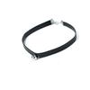 Gothic Punk Neck Jewelry Handmade Black Choker For Women Round Bead Necklace Short Torques