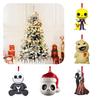 Unique Acrylic Christmas Ornaments With Nightmare Before Christmas Theme For Holiday Decor