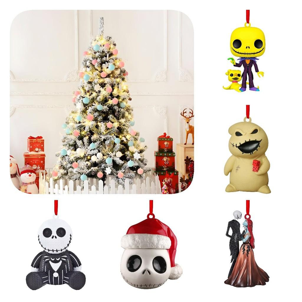 Unique Acrylic Christmas Ornaments With Nightmare Before Christmas Theme For Holiday Decor