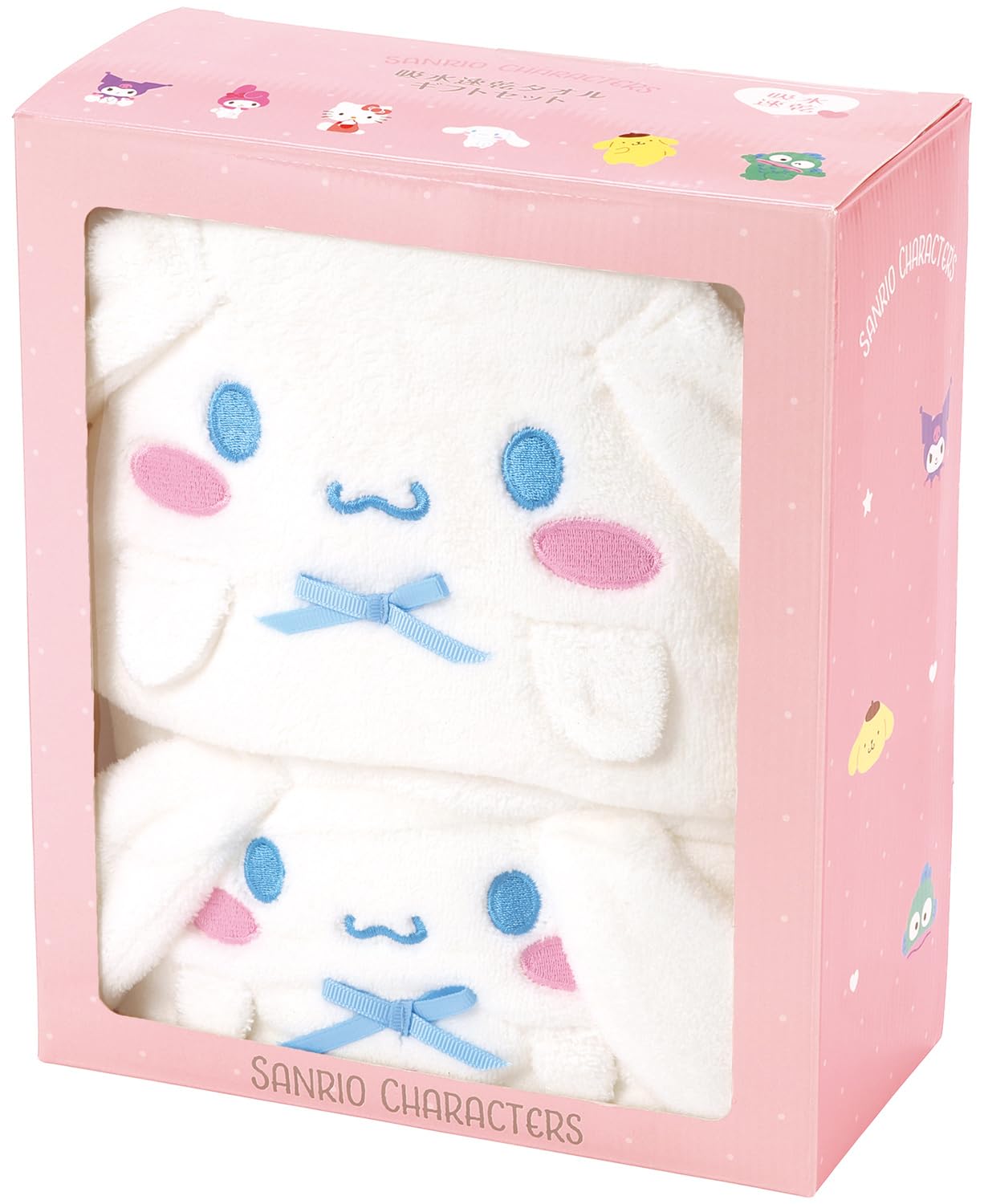 

Skater Towel Gift Set of 2 Hair Drying Bath Absorbent and Sanrio Cinnamoroll SET1078 - Towel, Towel, Quick-Drying,