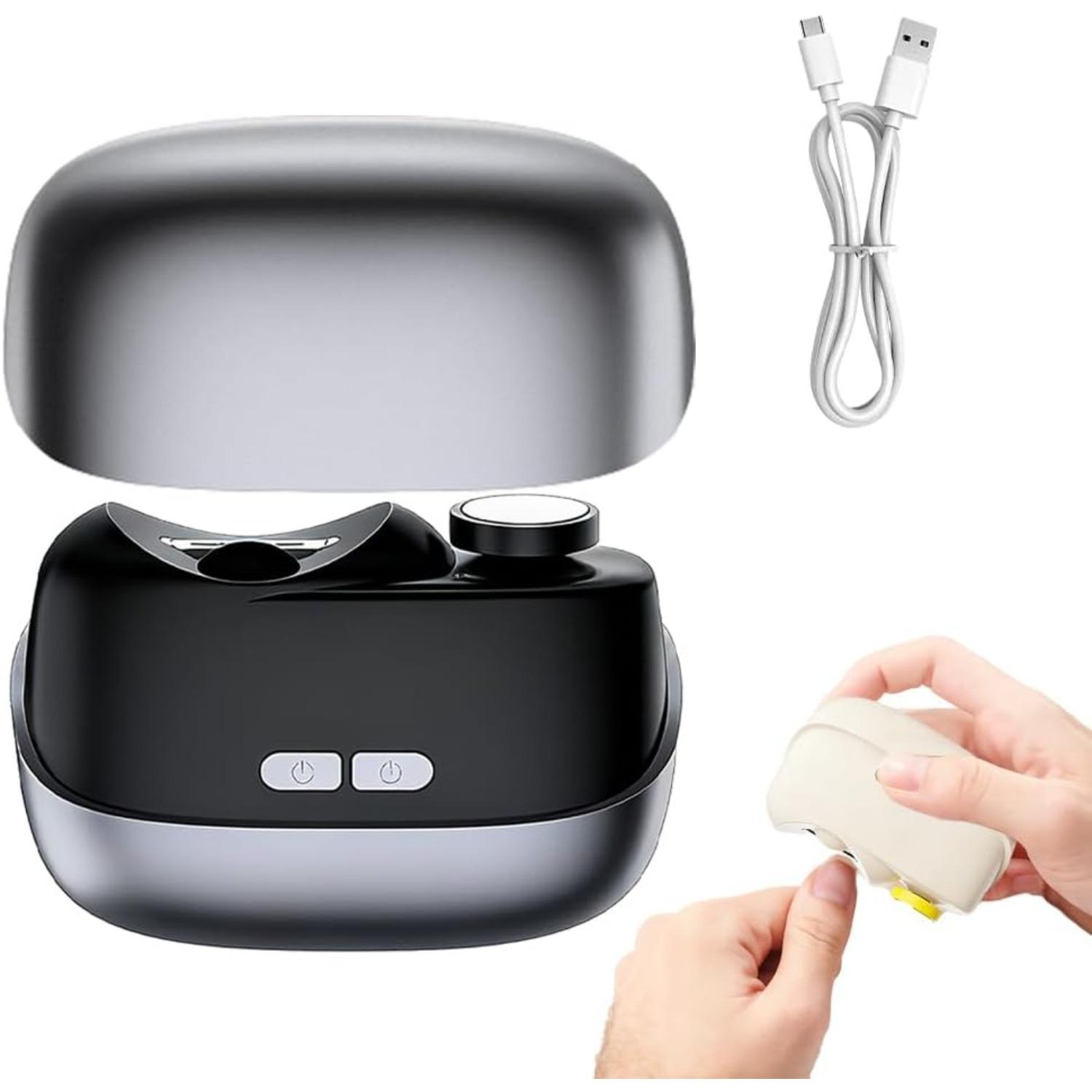 3-in-1 Automatic Electric Nail Clipper with Polishing, 2026 Upgraded Electric Nail Clippers for Seniors Adults, Baby Electric Nail Trimmer