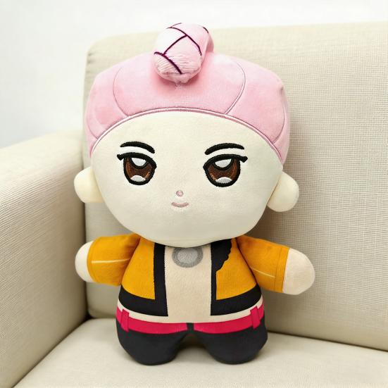 Sofa Doll Cartoon Anime Design Character Collection Doll Stuffed Animal Soft Short Plush Toy Home Decor