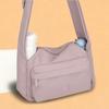 Multi-Compartment Lightweight Shoulder Bag Women's Commuter Bag