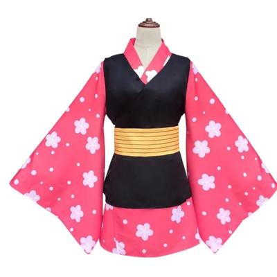 Anime Komiks Cosplay Kostýmy Makomo Cosplay Kostým Uniformy Kimona Samurajské oblečení Oblek Šaty